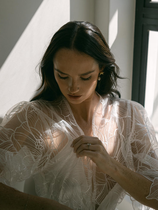 Wild Flower Long Robe