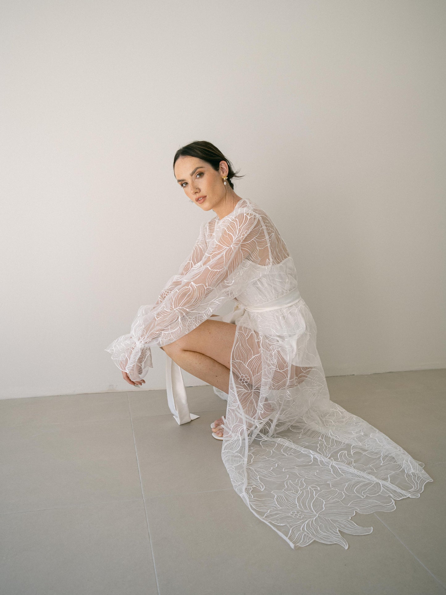 Wild Flower Long Robe