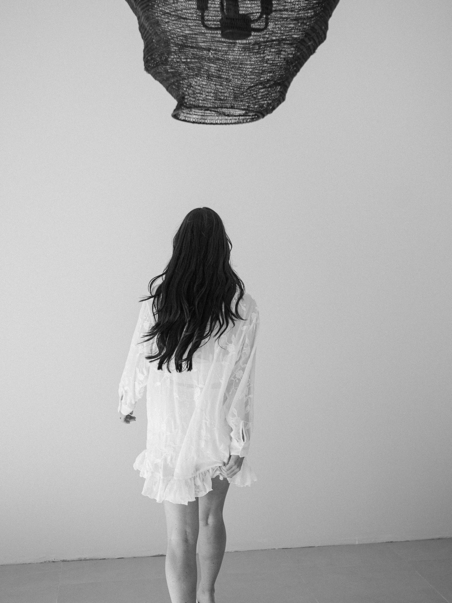 Poésie Dressing Shirt, Shorts & Bralette Set