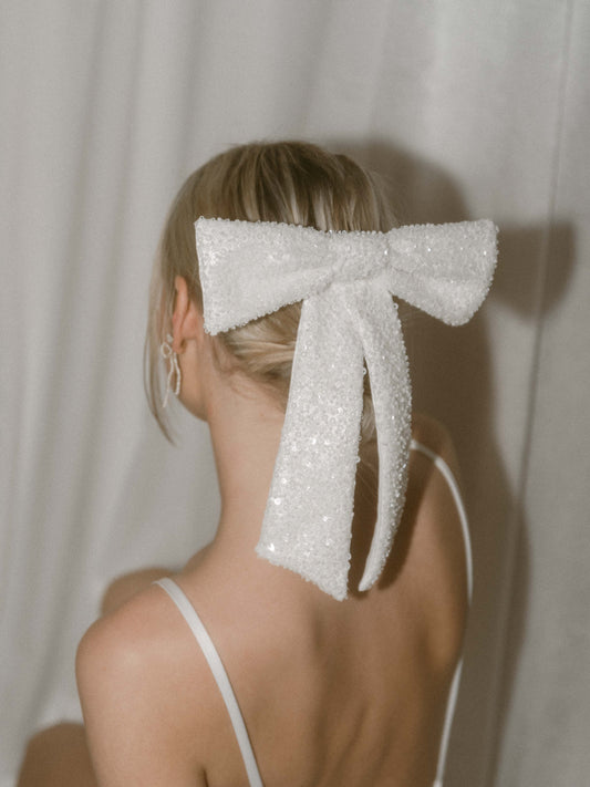 Sparkly Hair Bow