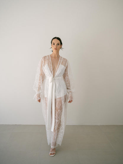 Wild Flower Long Robe