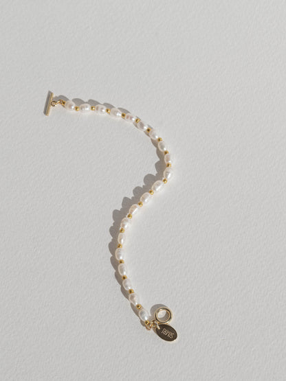 Rice Pearl Bracelet